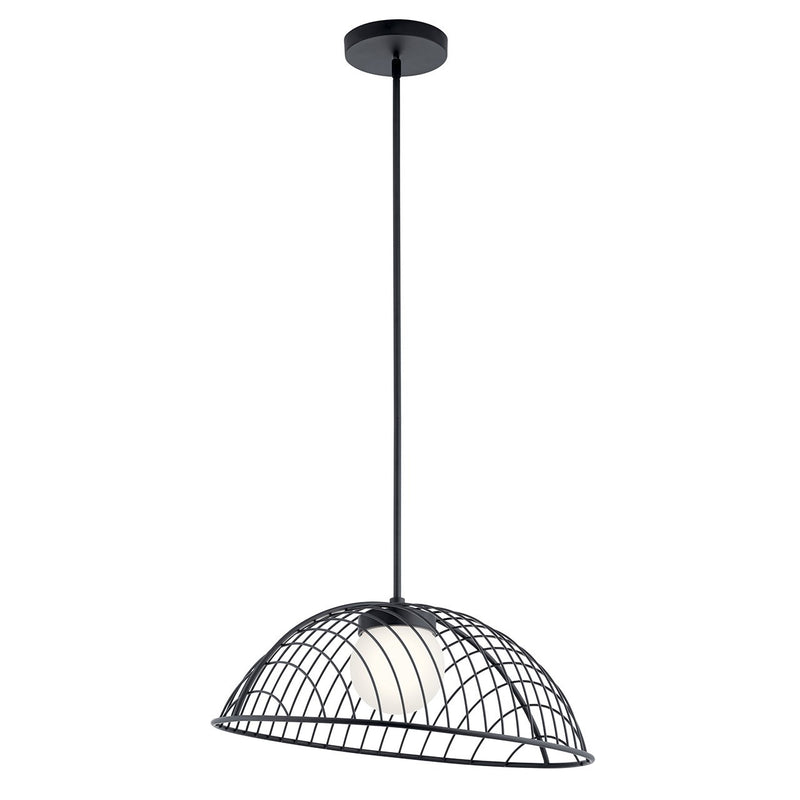 Kichler 84095MBK LED Pendant, Matte Black Finish - LightingWellCo