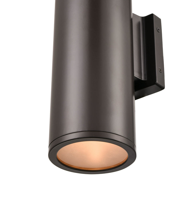 Millennium 8002-BZ Two Light Outdoor Wall Sconce, Bronze Finish - LightingWellCo