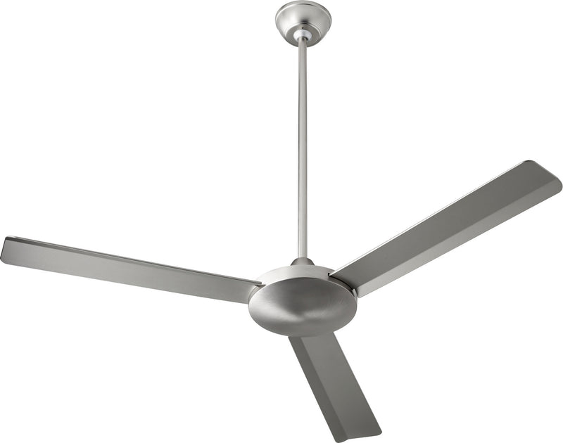 Quorum 60523-65 52``Ceiling Fan, Satin Nickel Finish - LightingWellCo