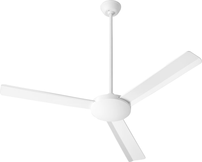 Quorum 60523-8 52``Ceiling Fan, Studio White Finish - LightingWellCo