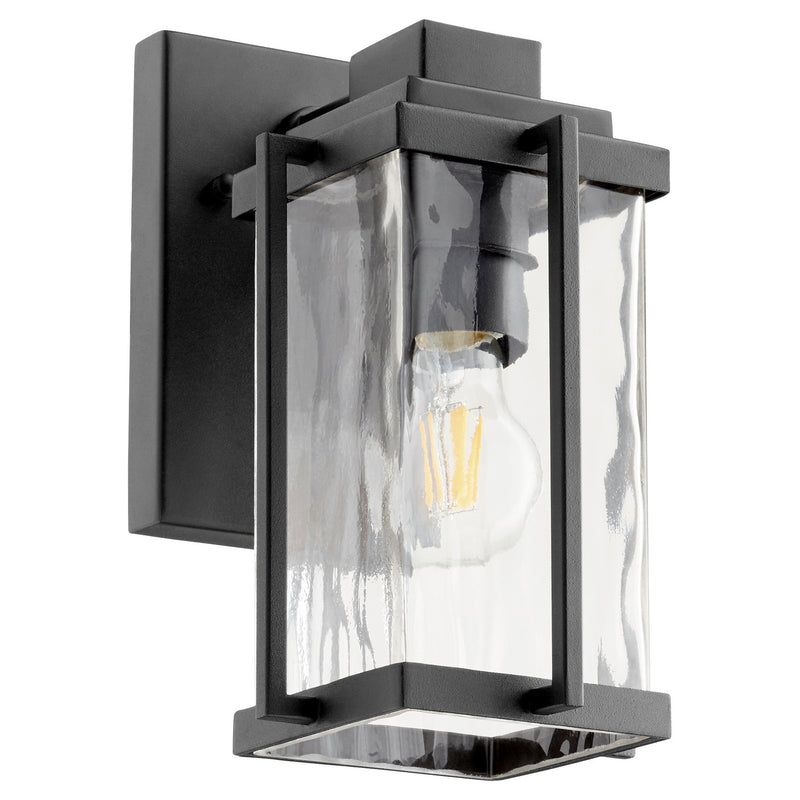 Quorum 7020-69 One Light Wall Mount, Black Finish - LightingWellCo