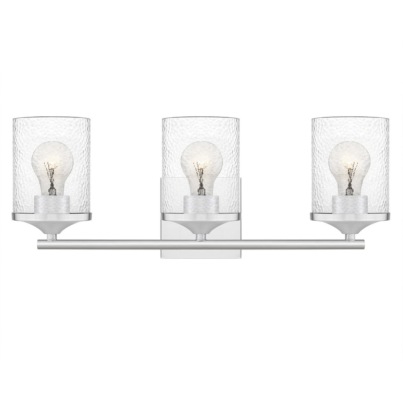 Quoizel ABR8621C Three Light Bath, Polished Chrome Finish - LightingWellCo