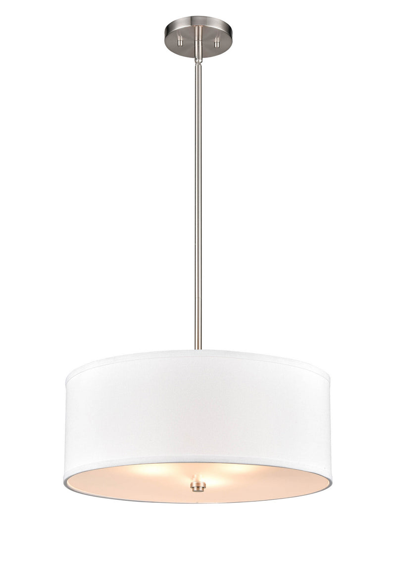 Millennium 2003-BN Three Light Pendant, Brushed Nickel Finish - LightingWellCo