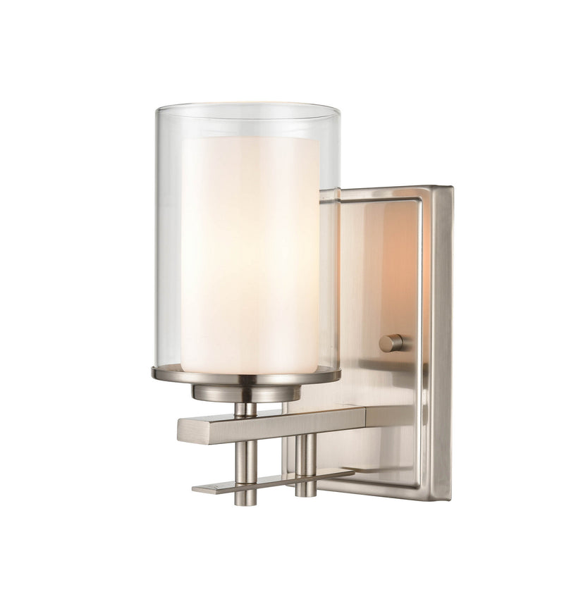 Millennium 5501-BN One Light Wall Sconce, Brushed Nickel Finish - LightingWellCo