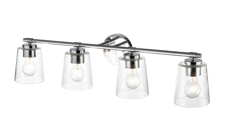Millennium 8114-CH Four Light Vanity, Chrome Finish - LightingWellCo