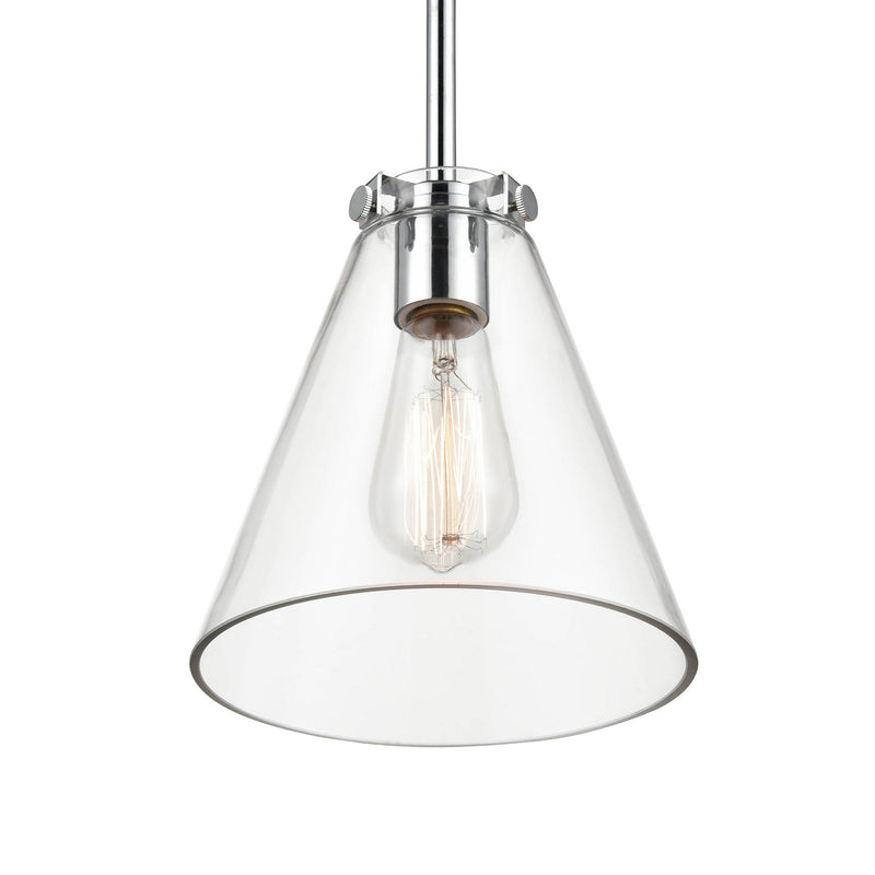 Millennium 8131-CH One Light Mini Pendant, Chrome Finish - LightingWellCo