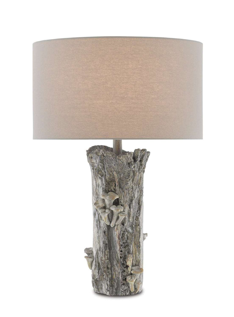 Currey and Company 6000-0637 One Light Table Lamp, Dark Brown Finish - LightingWellCo