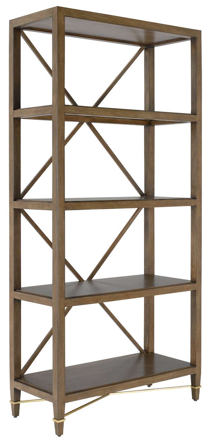Currey and Company 3000-0154 Etagere, Chanterelle/Champagne Finish - LightingWellCo