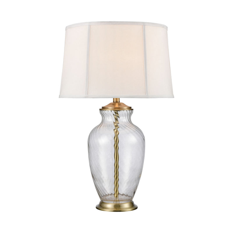 ELK Home 77175 One Light Table Lamp, Antique Brass Finish-LightingWellCo