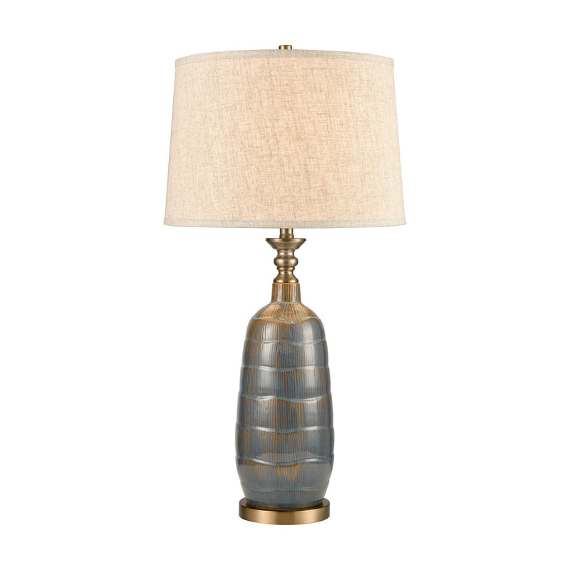 ELK Home 77189 One Light Table Lamp, Blue Finish-LightingWellCo