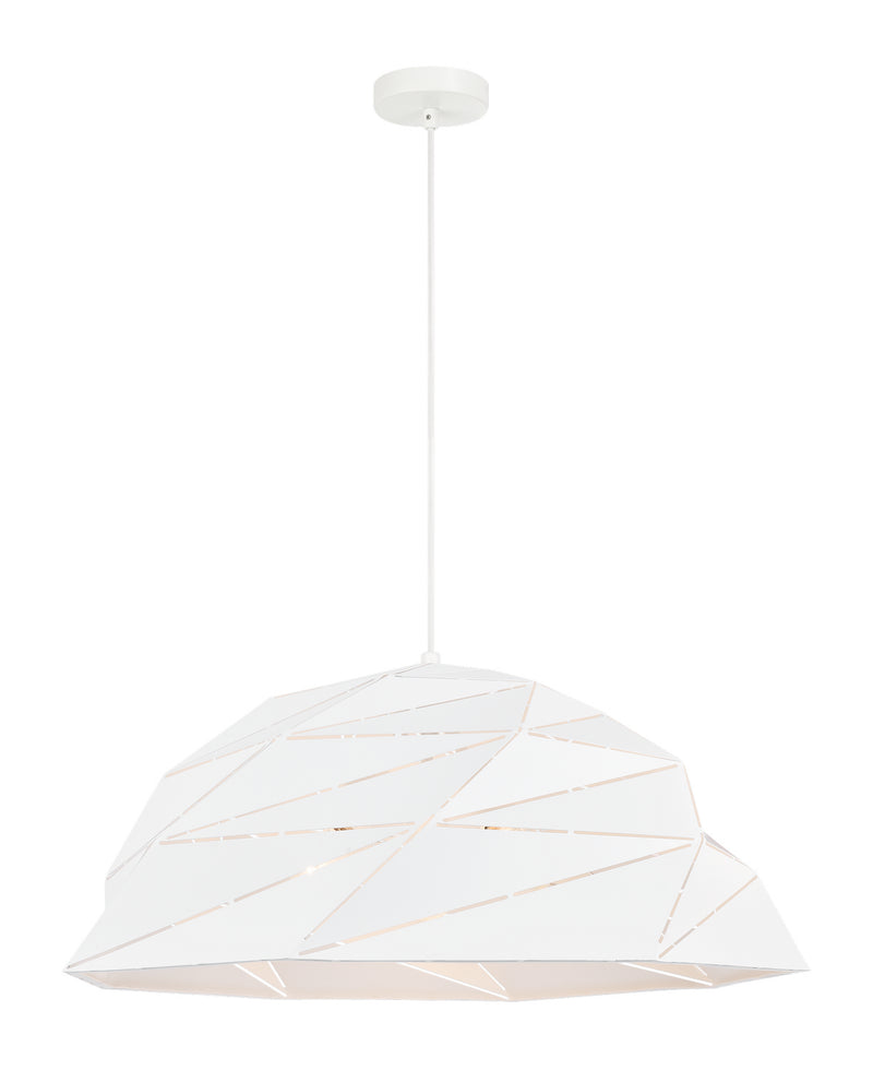 Matteo Lighting C72721WH Pendant, White Finish - LightingWellCo