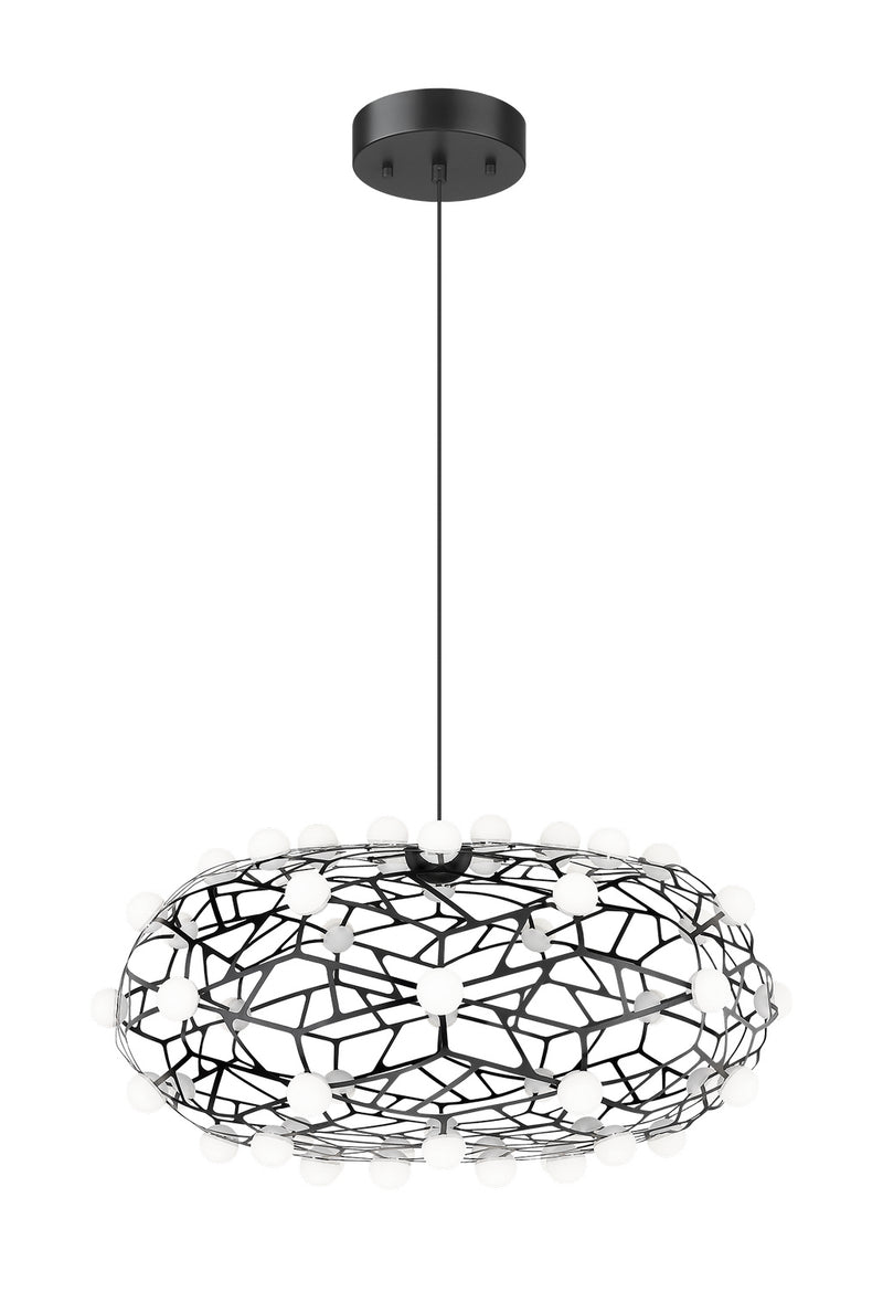 Matteo Lighting C76324BK Chandelier Light, Black Finish - LightingWellCo