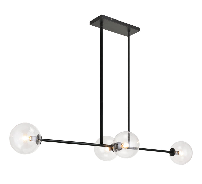 Matteo Lighting C81704BKCL Pendant Light,  Finish - LightingWellCo