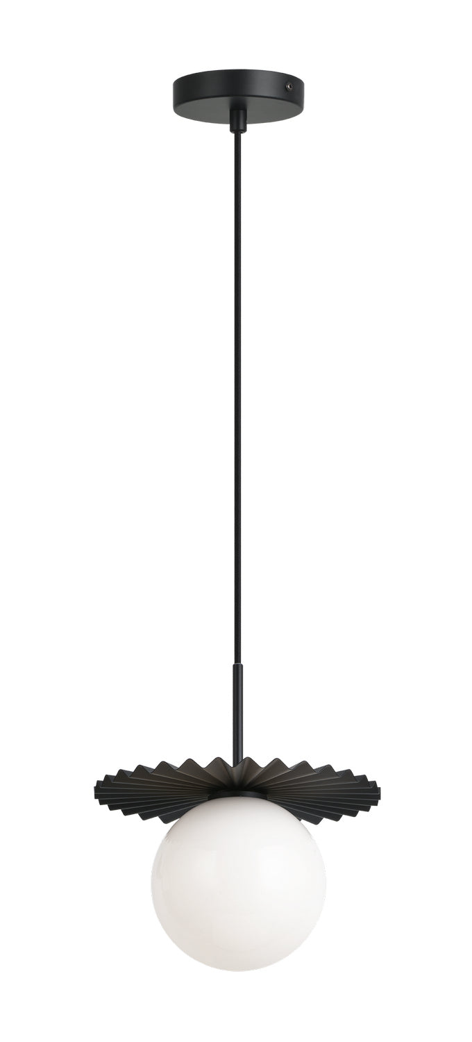 Matteo Lighting C83101BKOP Pendant Light, Black Finish - LightingWellCo