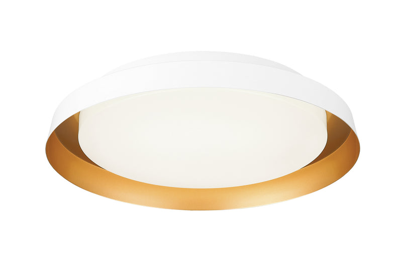 Matteo Lighting M15601WH Flush Mount Light, White Finish - LightingWellCo