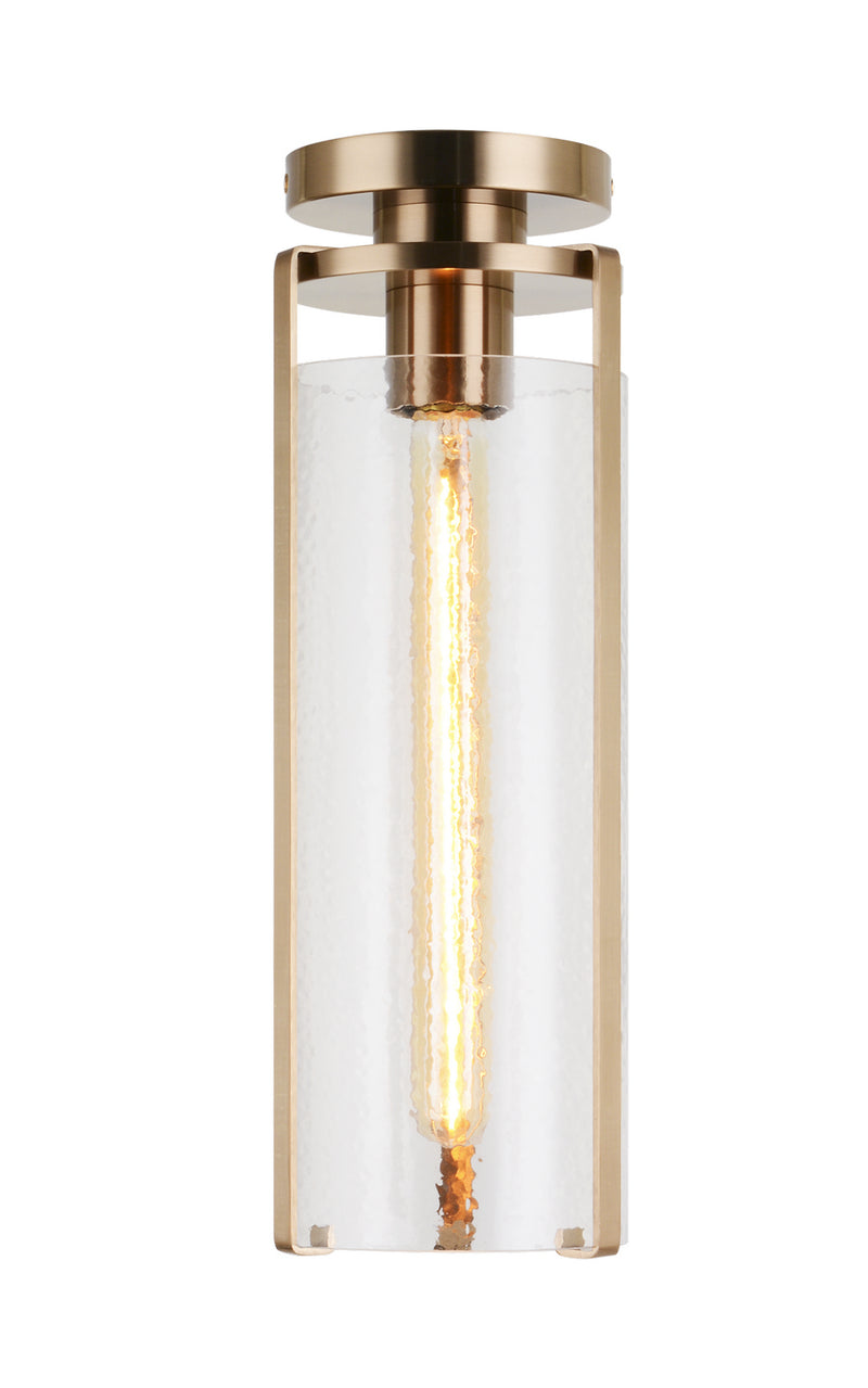 Matteo Lighting X62201AG Flush Mount Light, Aged Gold Brass Finish - LightingWellCo