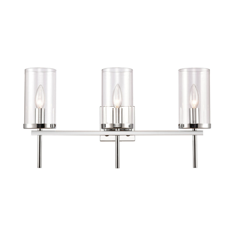 ELK Home CN290313 Three Light Vanity, Chrome Finish-LightingWellCo