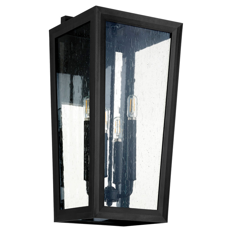 Quorum 715-10-69 Four Light Wall Mount, Black Finish - LightingWellCo