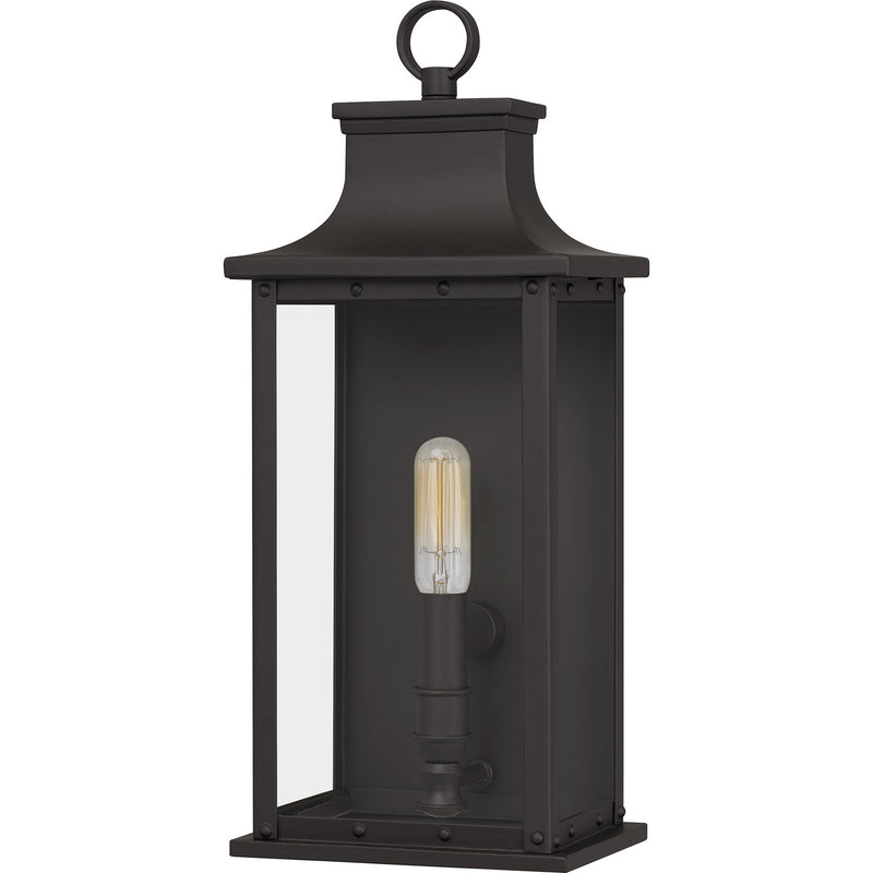 Quoizel ABY8407OZ One Light Outdoor Wall Mount, Old Bronze Finish - LightingWellCo