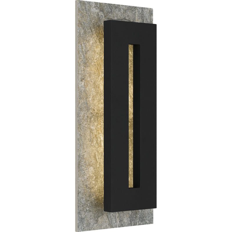 Quoizel TTE8308EK LED Outdoor Wall Mount, Earth Black Finish - LightingWellCo