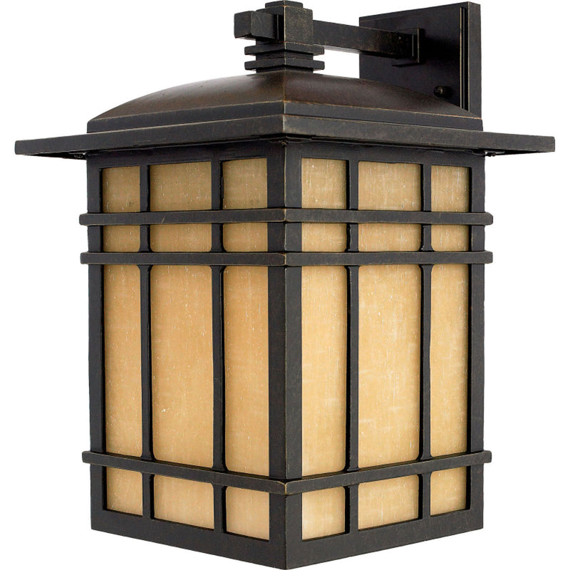 Quoizel HC8411IB One Light Outdoor Wall Lantern, Imperial Bronze Finish - LightingWellCo