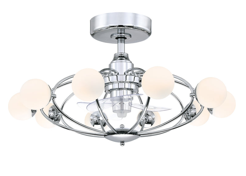 Fanimation FP3073CH 32``Ceiling Fan, Chrome Finish - LightingWellCo