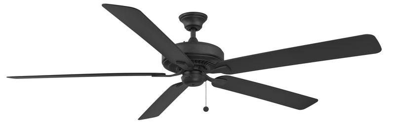 Fanimation FP9072BLW 72``Ceiling Fan, Black Finish - LightingWellCo