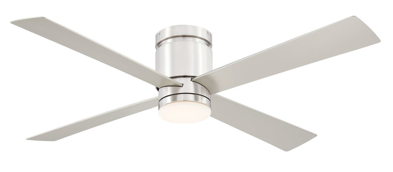 Fanimation FPS8553BN 52``Ceiling Fan, Brushed Nickel Finish - LightingWellCo