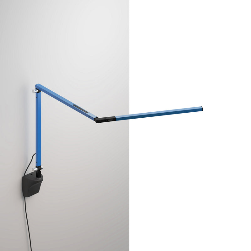 Koncept AR3100-WD-BLU-WAL Z-Bar LED Desk Lamp, Blue Finish - LightingWellCo