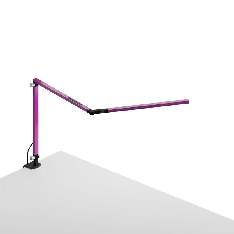 Koncept AR3100-WD-PUR-CLP Z-Bar LED Desk Lamp, Purple Finish - LightingWellCo