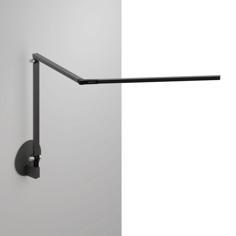 Koncept AR3000-CD-MBK-HWS Z-Bar LED Desk Lamp, Metallic Black Finish - LightingWellCo