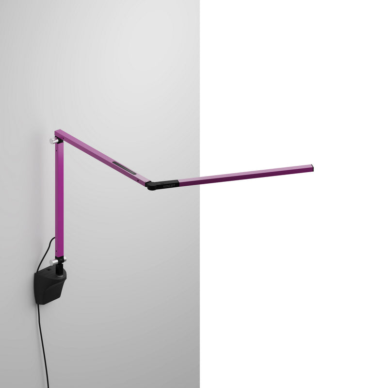 Koncept AR3100-WD-PUR-WAL Z-Bar LED Desk Lamp, Purple Finish - LightingWellCo
