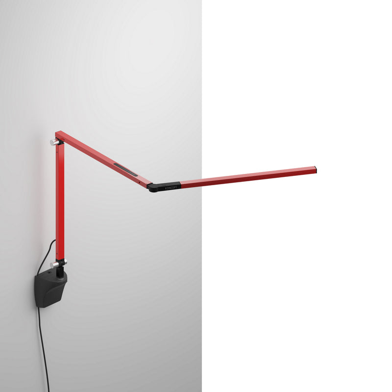 Koncept AR3100-WD-RED-WAL Z-Bar LED Desk Lamp, Red Finish - LightingWellCo