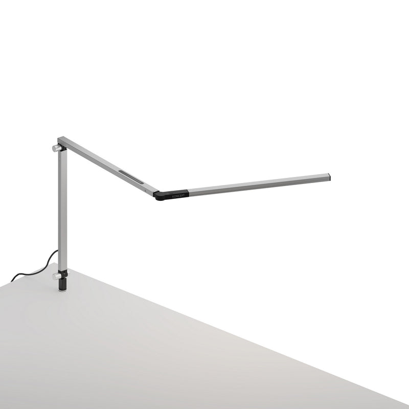 Koncept AR3100-WD-SIL-THR Z-Bar LED Desk Lamp, Silver Finish - LightingWellCo