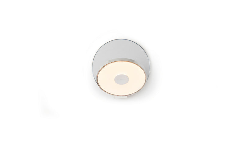 Koncept GRW-S-CRM-SIL-HW LED Wall Sconce, Chrome, Silver Finish - LightingWellCo