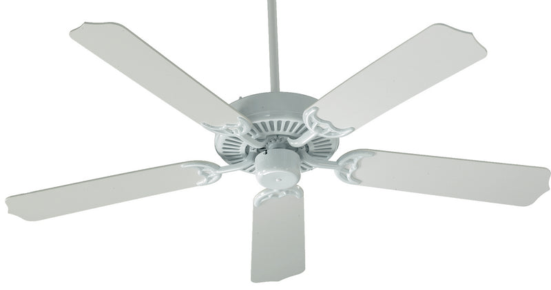 Quorum 77425-6 42``Ceiling Fan, White Finish - LightingWellCo
