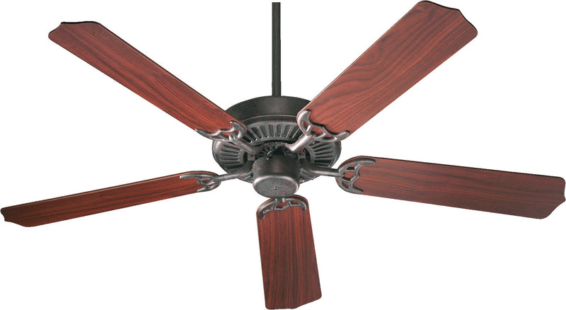 Quorum 77525-44 52``Ceiling Fan, Toasted Sienna Finish - LightingWellCo