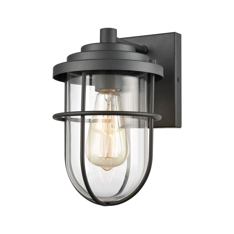 ELK Home 69372/1 One Light Wall Sconce, Charcoal Finish - At LightingWellCo