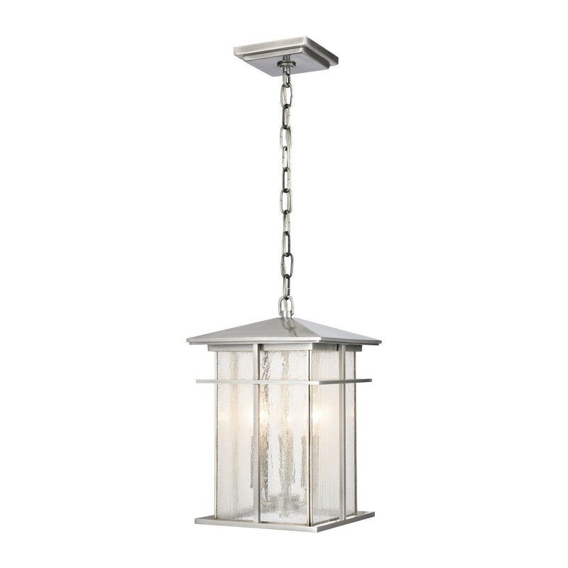 ELK Home 89375/3 Three Light Hanging Lantern, Antique Brushed Aluminum Finish - At LightingWellCo