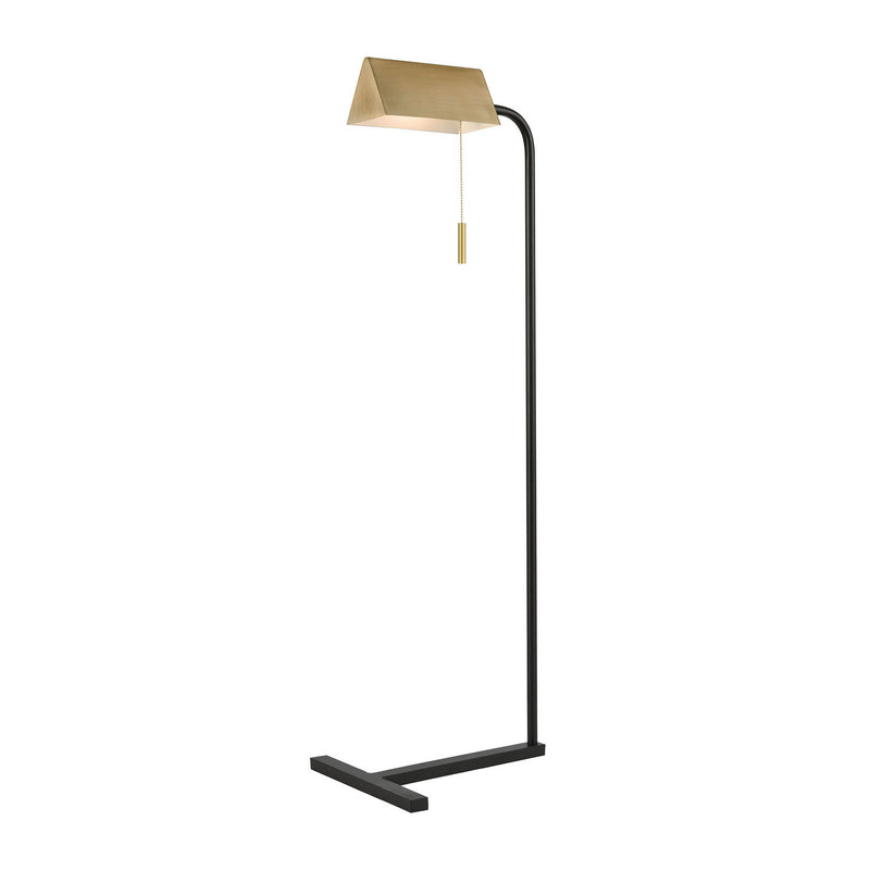 ELK Home D4605 LED Floor Lamp, Black Finish-LightingWellCo