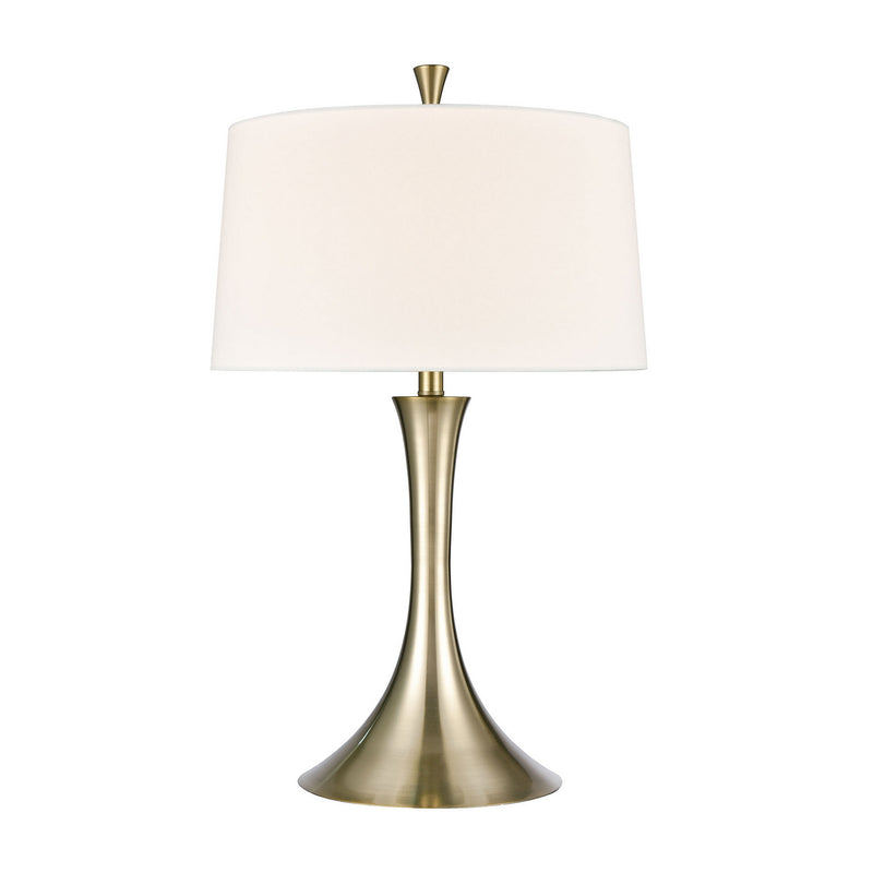 ELK Home H019-7228 One Light Table Lamp, Antique Brass Finish-LightingWellCo