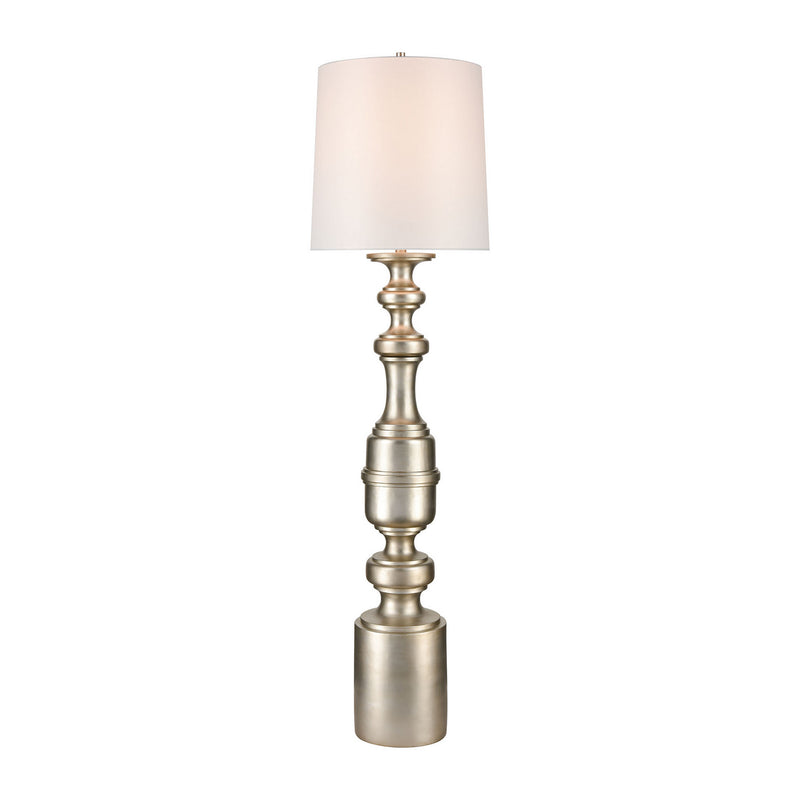 ELK Home H019-7248 One Light Floor Lamp, Antique Silver Finish - At LightingWellCo