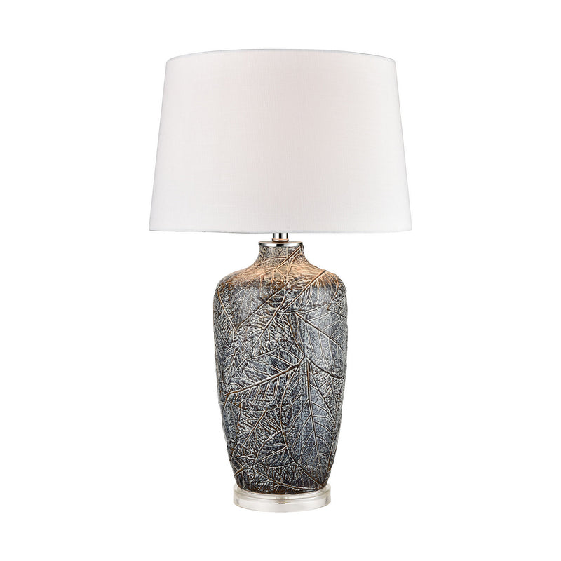 ELK Home H019-7249 One Light Table Lamp, Gray Finish-LightingWellCo