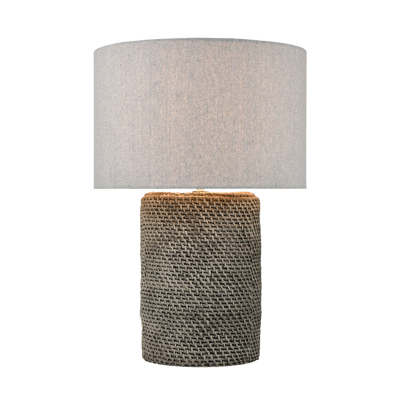 ELK Home H019-7259 One Light Table Lamp, Gray Finish-LightingWellCo