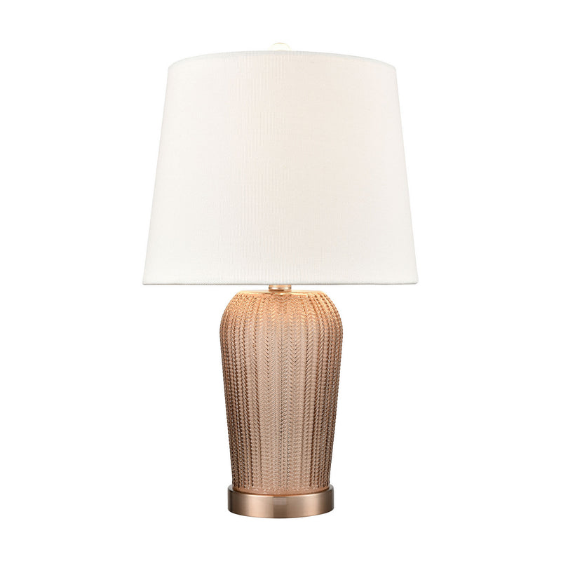 ELK Home S0019-8032 One Light Table Lamp, Autumnal, Coffee Plated Finish-LightingWellCo