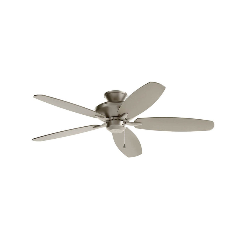 Kichler 330165NI 52``Ceiling Fan, Brushed Nickel Finish-LightingWellCo