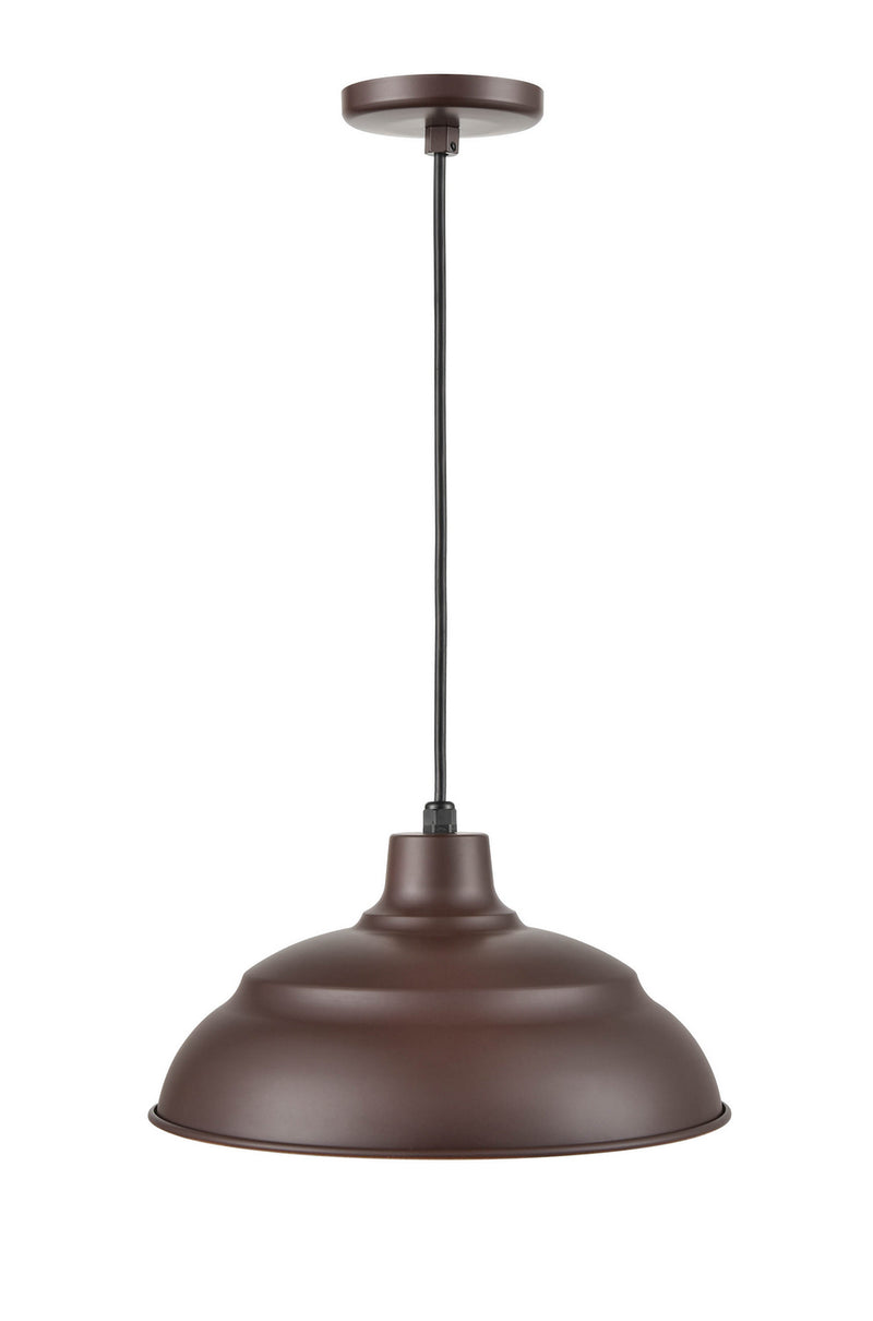 Millennium LEDRWHC14-ABR LED Warehouse/Cord Hung, Architect Bronze Finish at LightingWellCo