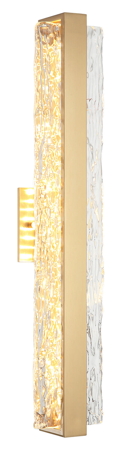 Matteo Lighting S02024AG Wall Sconce, Aged Gold Brass Finish - LightingWellCo