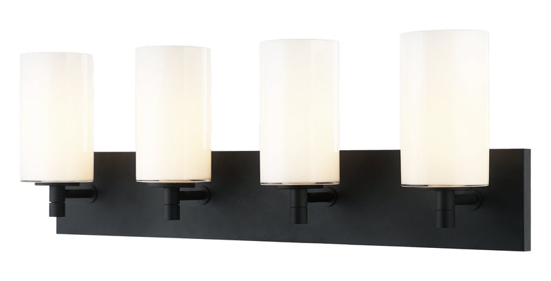 Matteo Lighting S04904MBOP Wall Sconce, Matte Black Finish - LightingWellCo