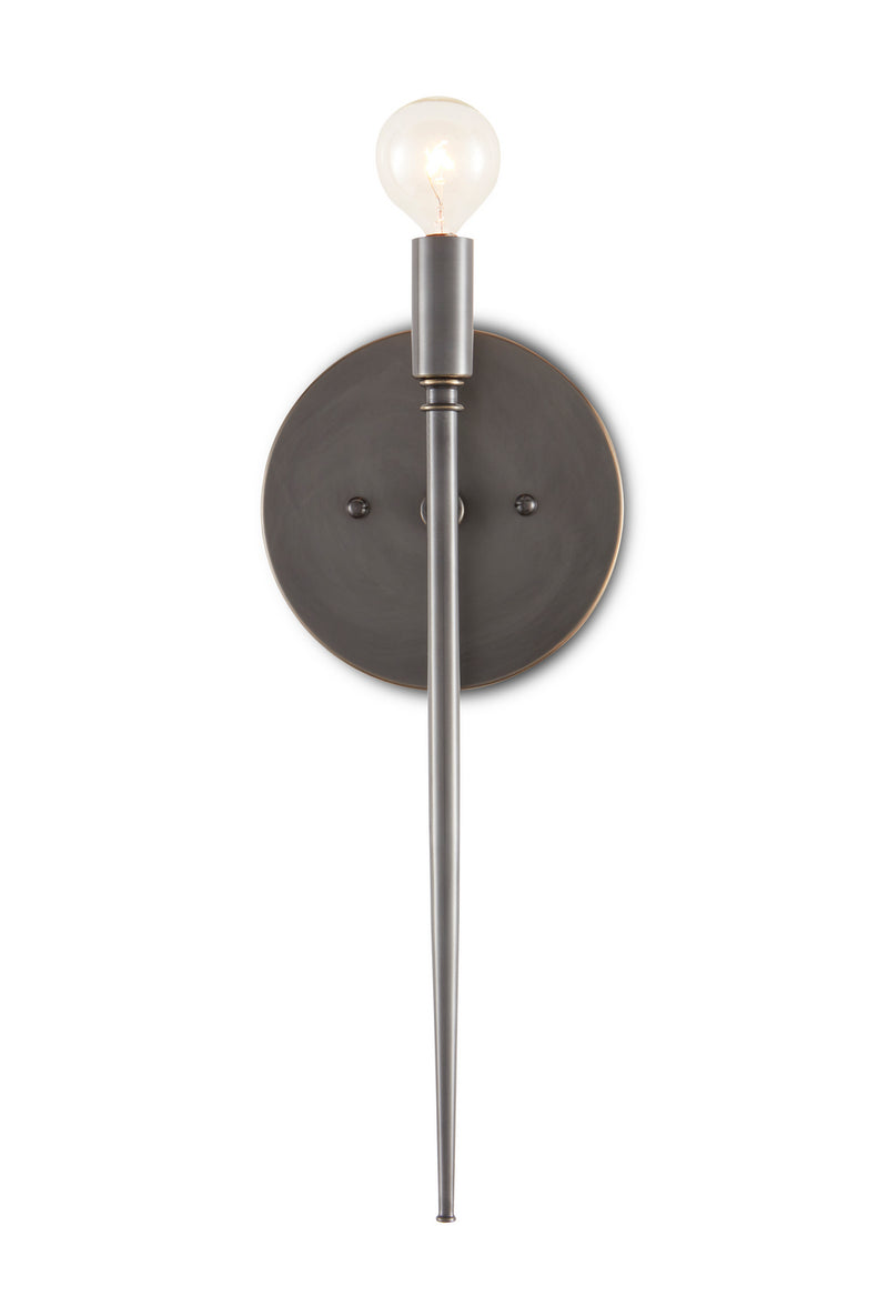 Currey and Company 5800-0009 One Light Wall Sconce, Oil Rubbed Bronze Finish-LightingWellCo